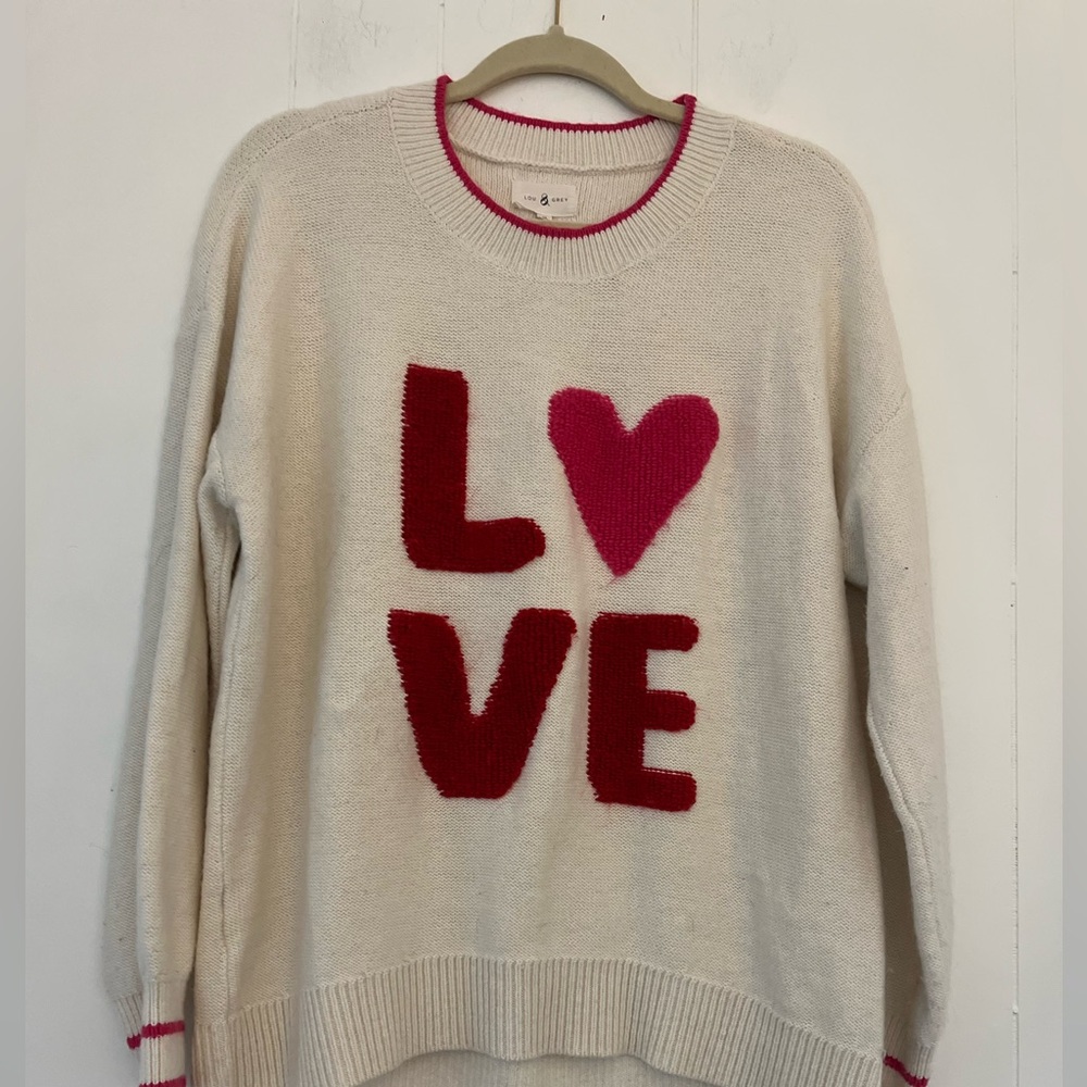 Lou & Grey Love Sweater Size Extra Large - Picture 1 of 13